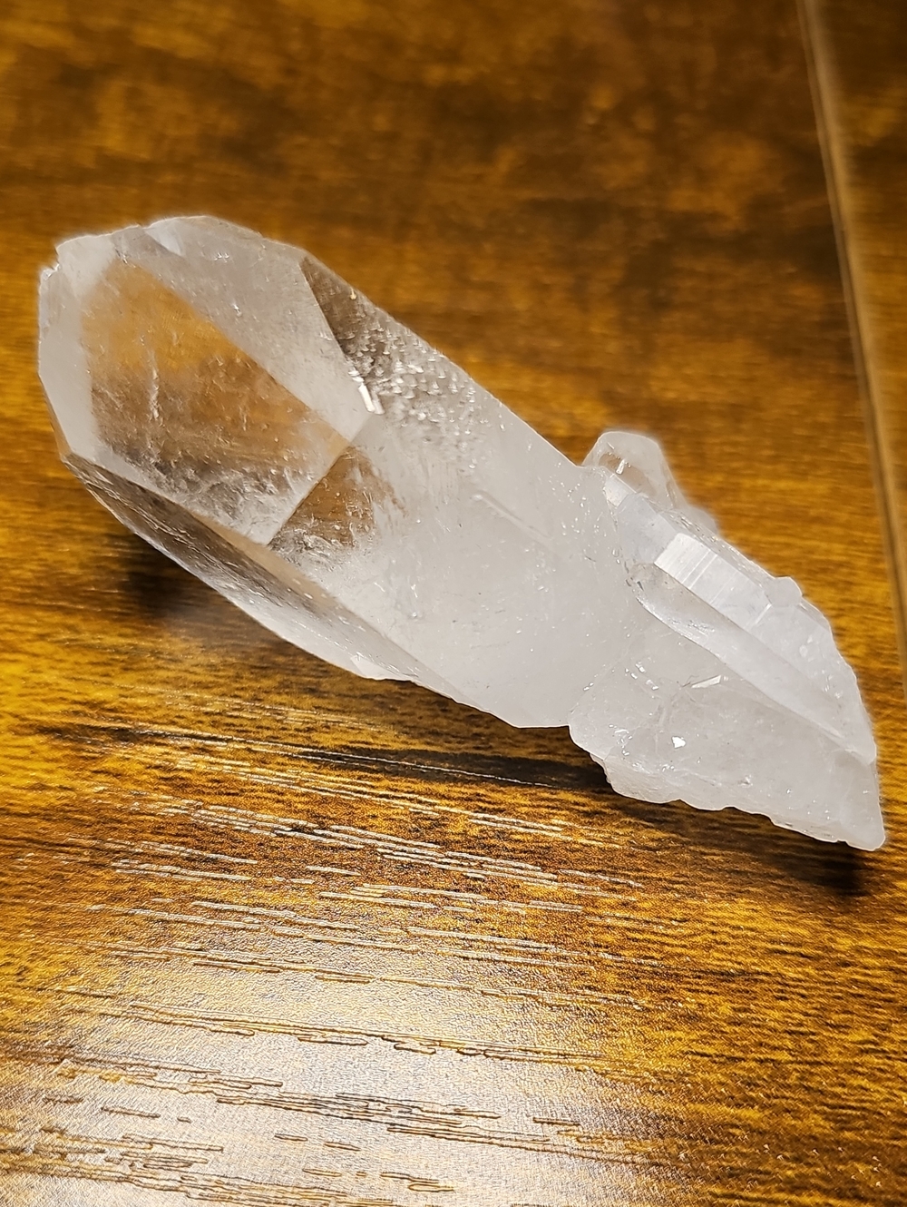 Clear Quartz Crystal Point - Natural White Crystal